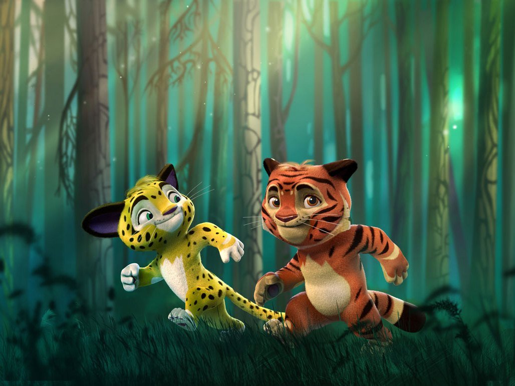 Лео и Тиг герои мультика
