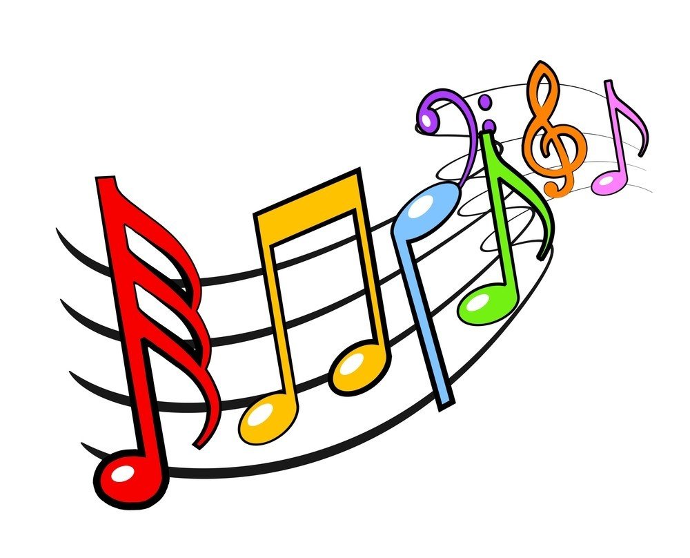 Весёлые нотки картинки для оформления