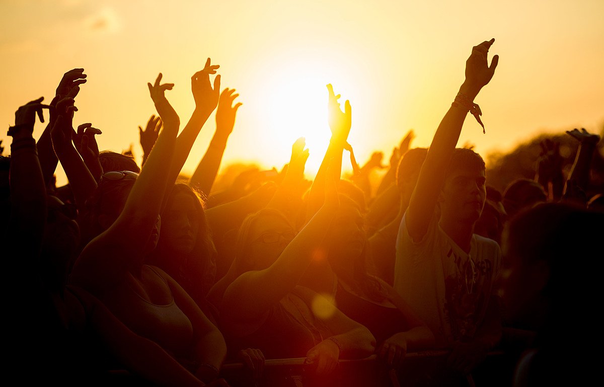 Концерт на пляже