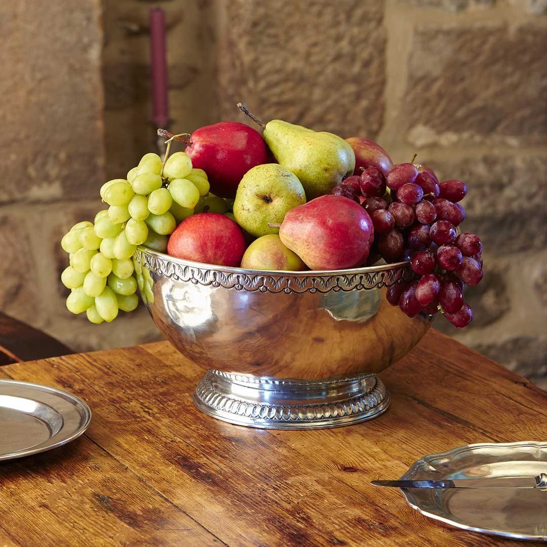 Тарелки фрукты