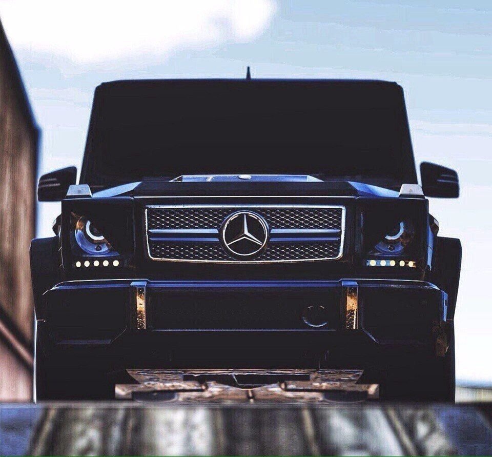 Мерседес Гелик черный Бандитский