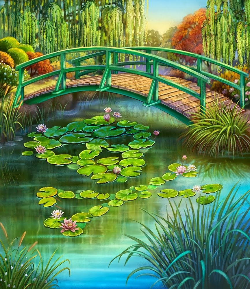 Сказочное озеро