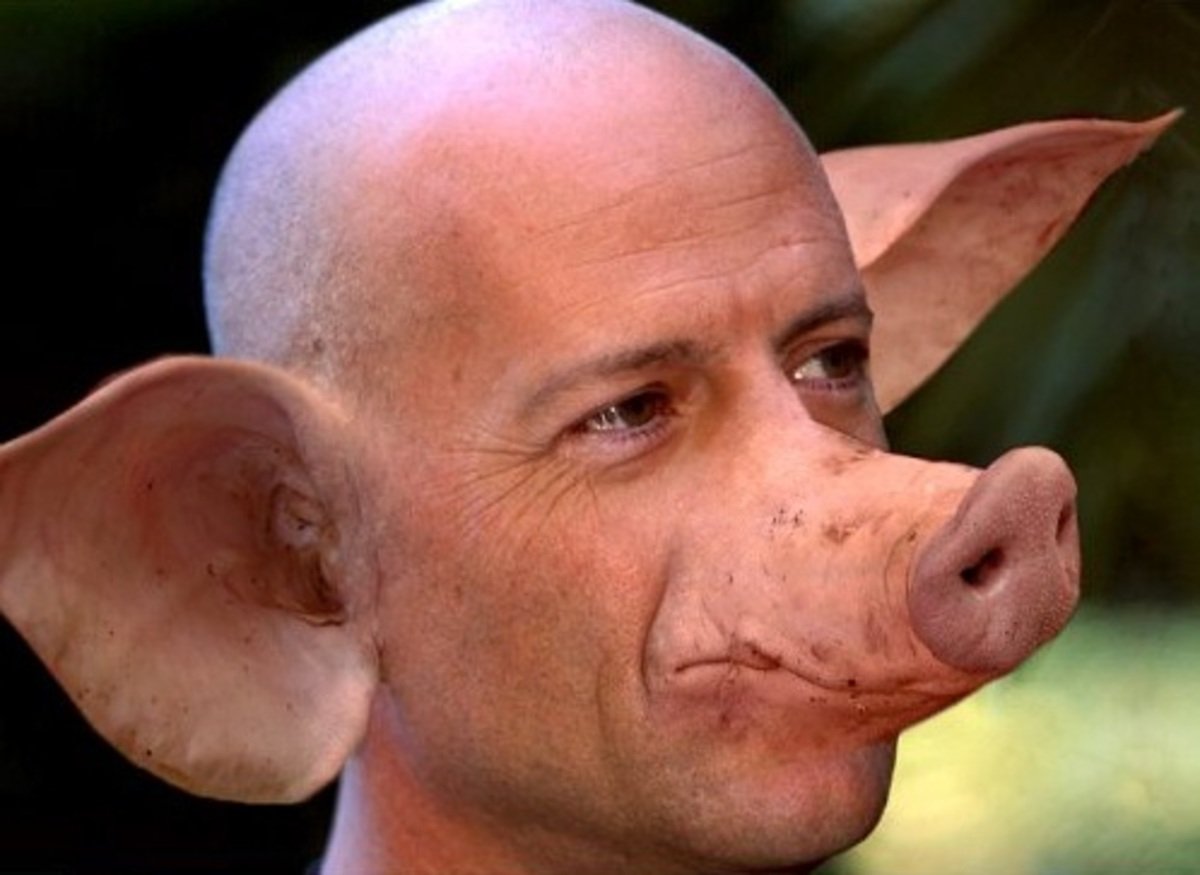 Девочка с длинным носом