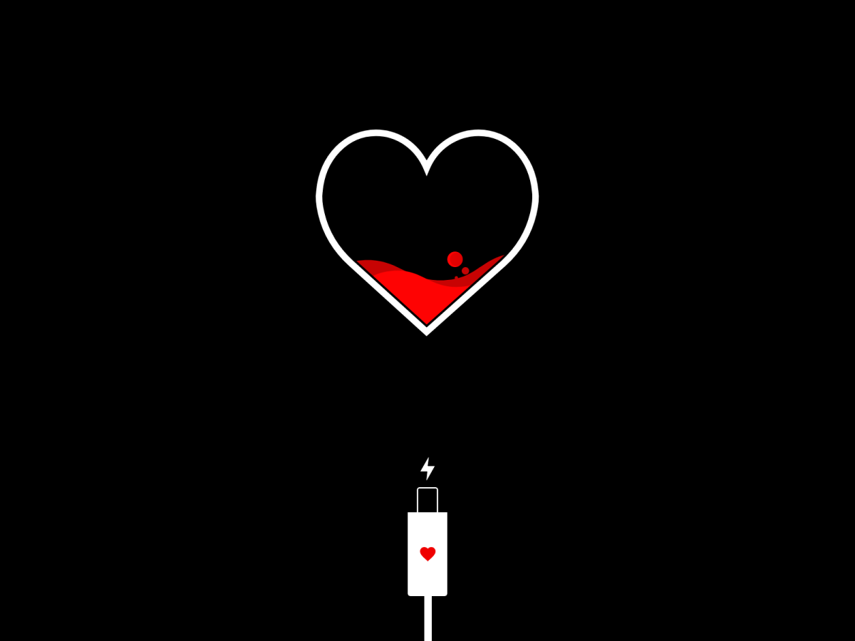 Сердечко Минимализм