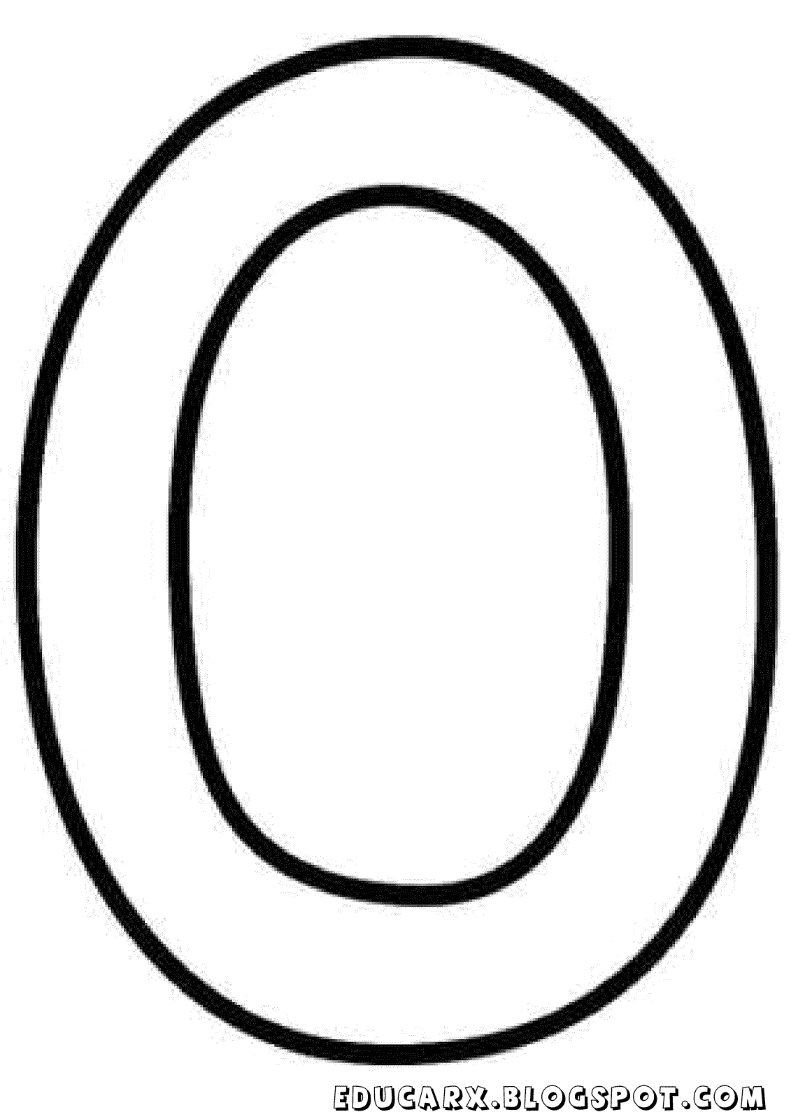 Раскраска буквы