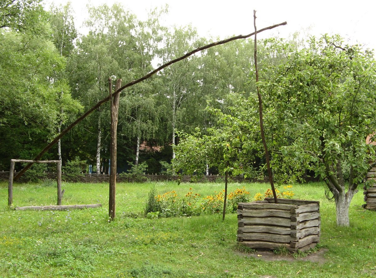 Колодец журавль Харьковка