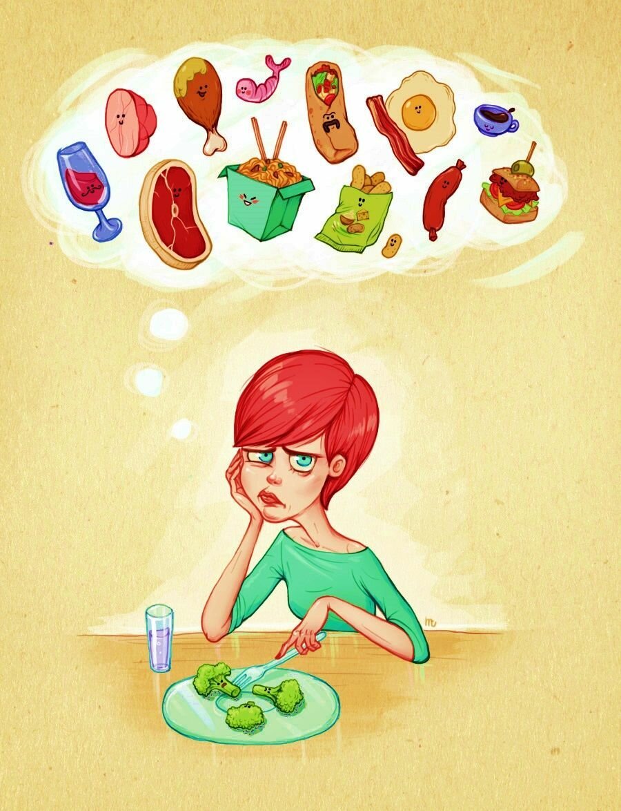 Мультяшные обжоры