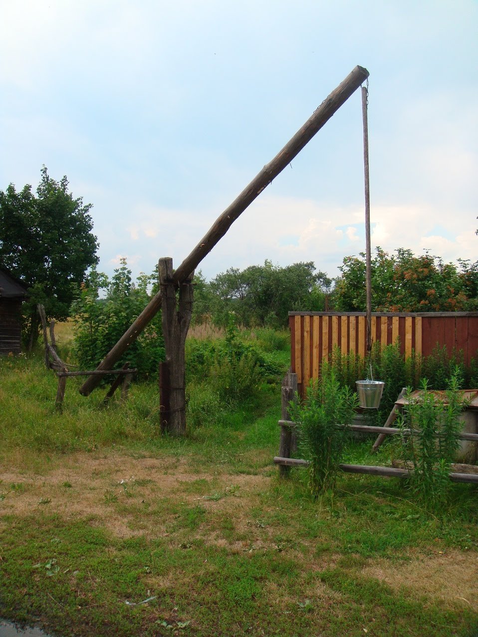 Колодец журавль картинки