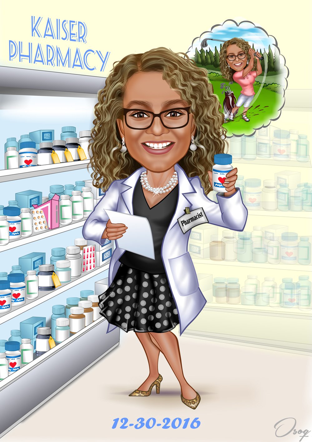 Шарж фармацевт