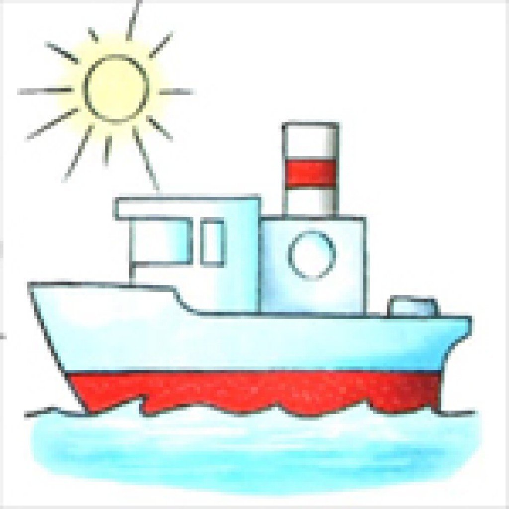 Корабль детский