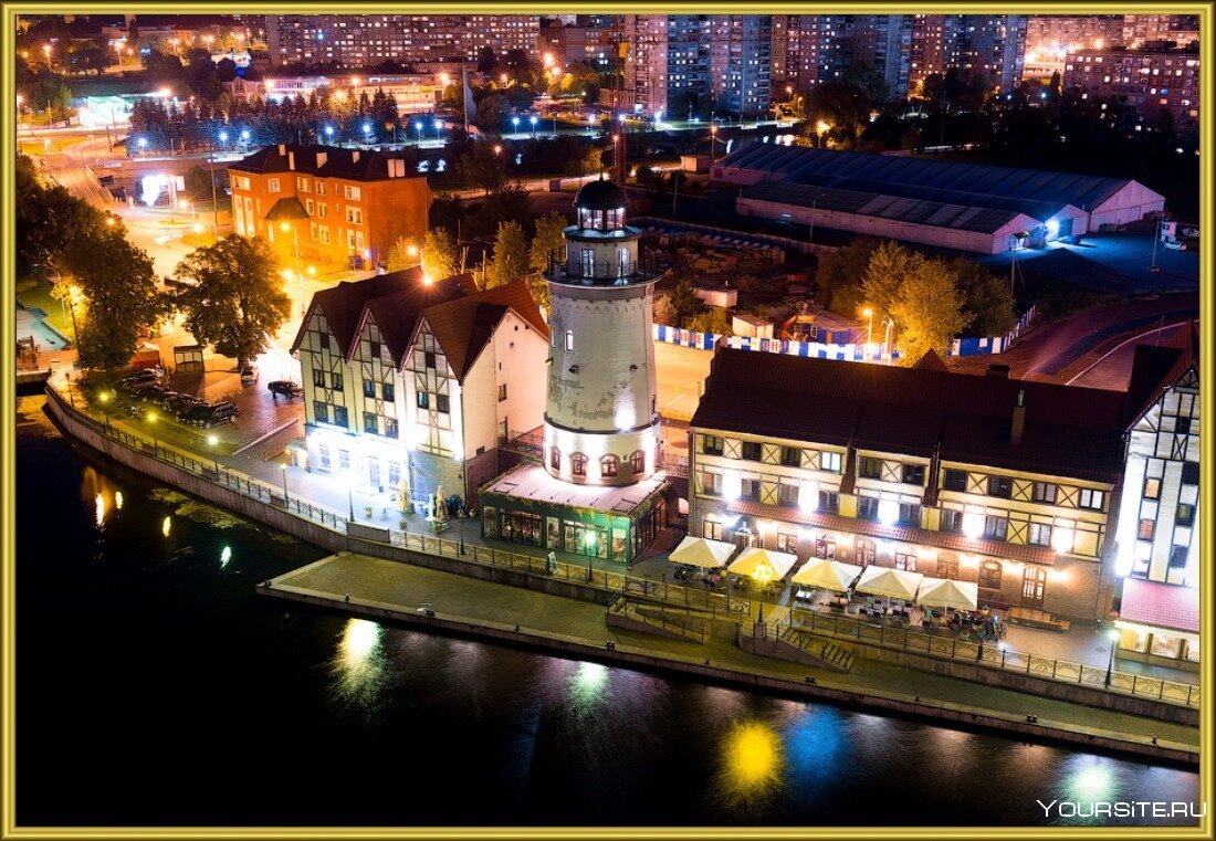 Видовая башня Маяк Калининград