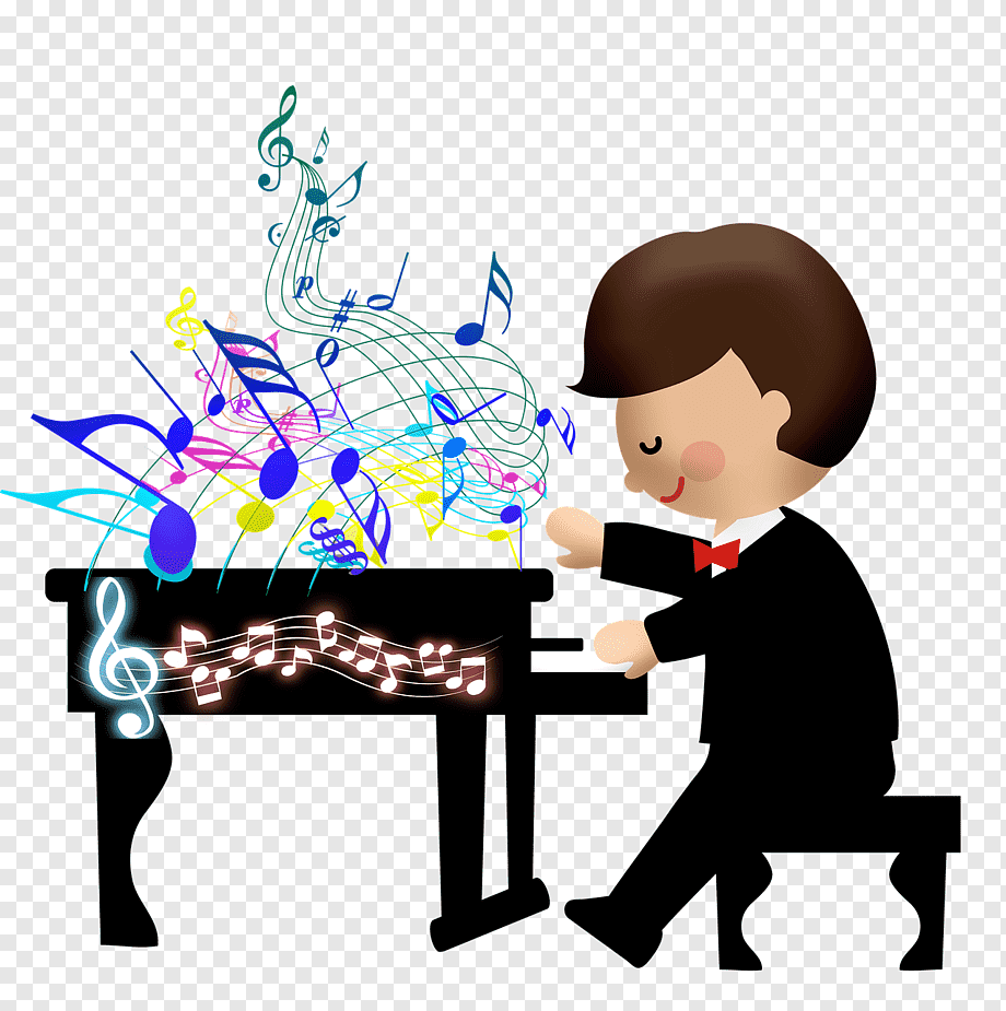 Пианист иллюстрация