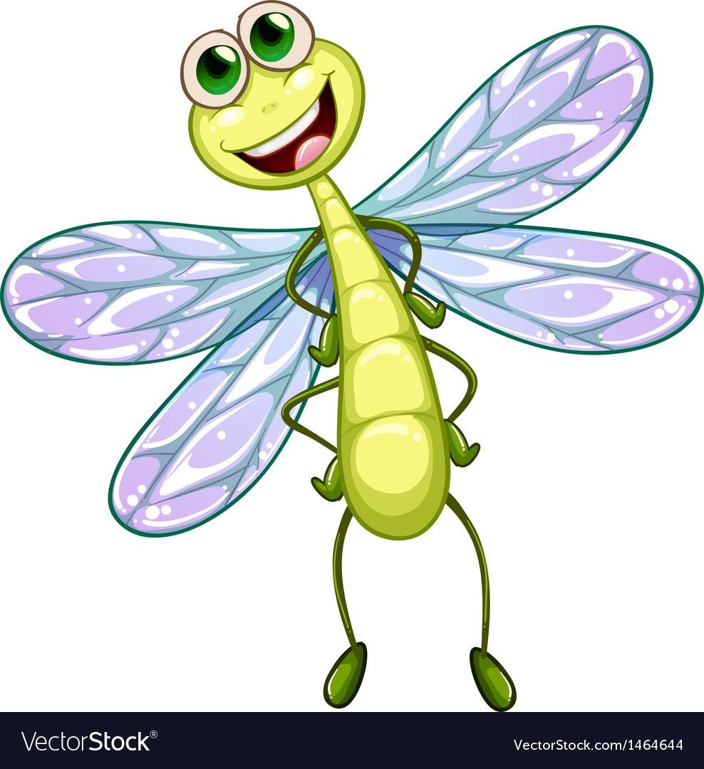 Смайлик Стрекоза