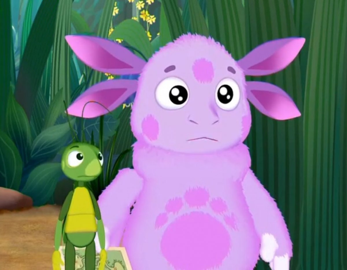 Удачные кадры из Лунтика