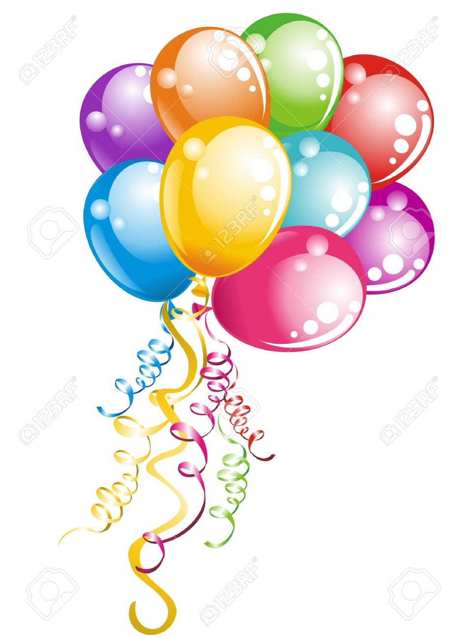 Плакат с шарами