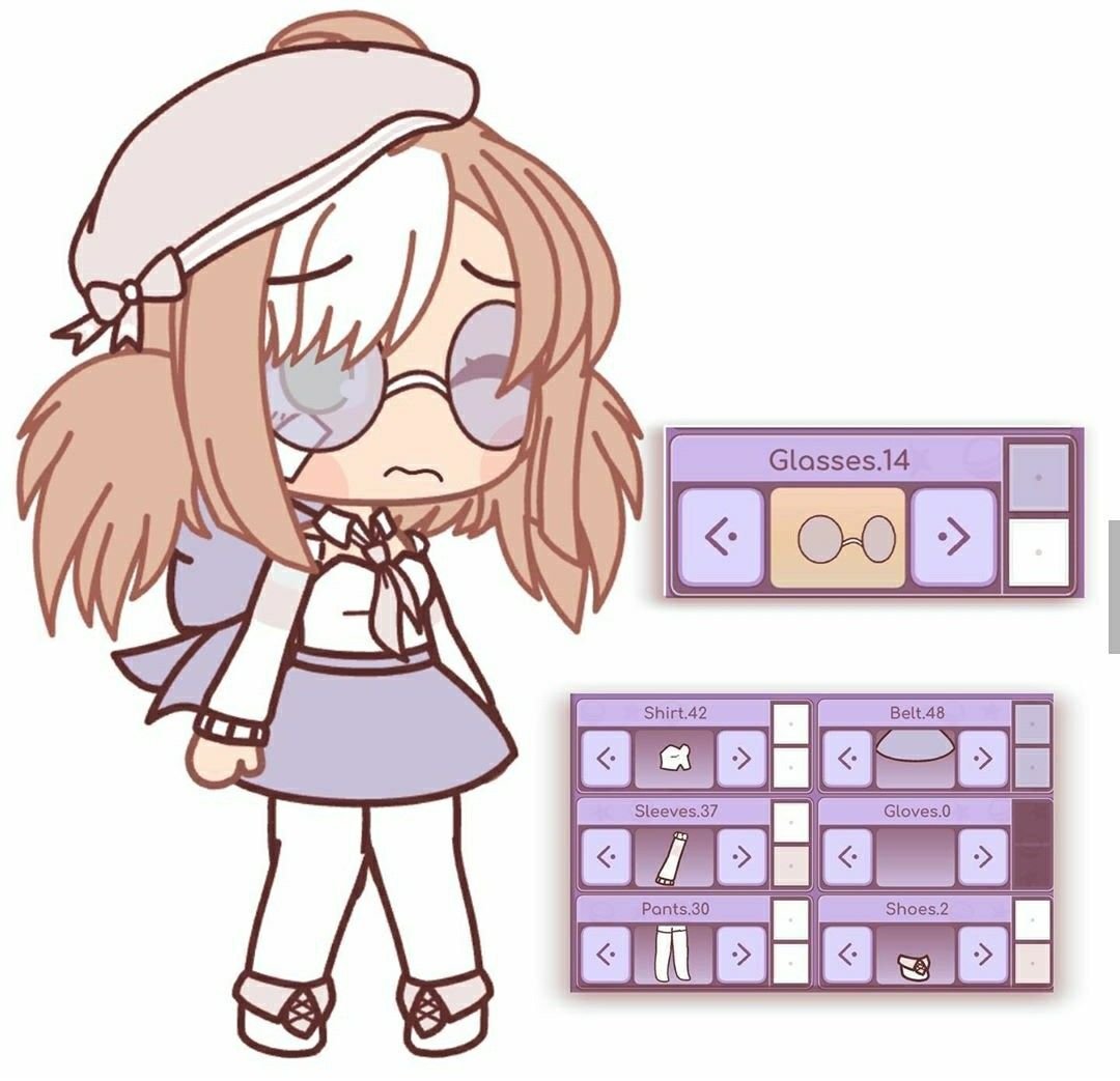 Гача лайф чёрные девочки