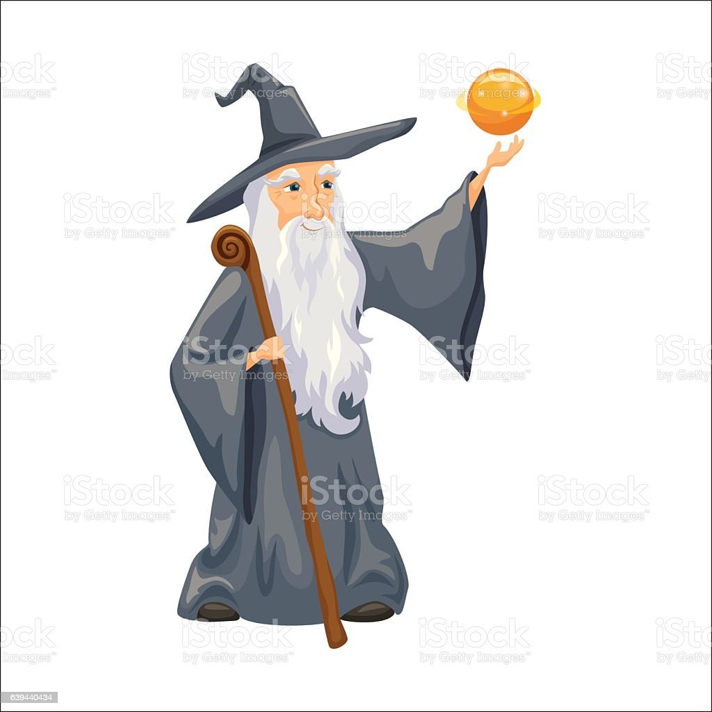 Иллюстрации старичка волшебника