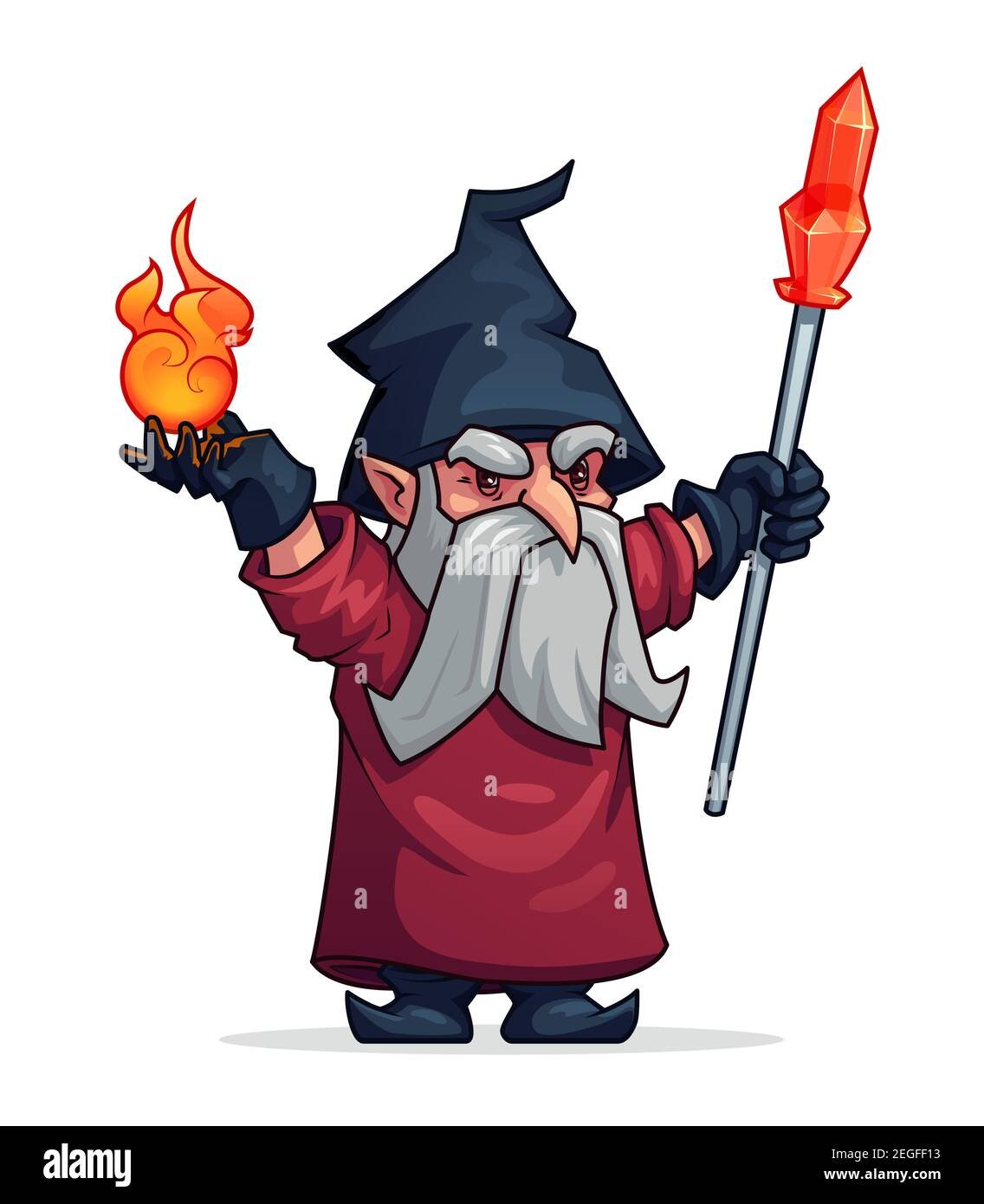 Злой волшебник для детей