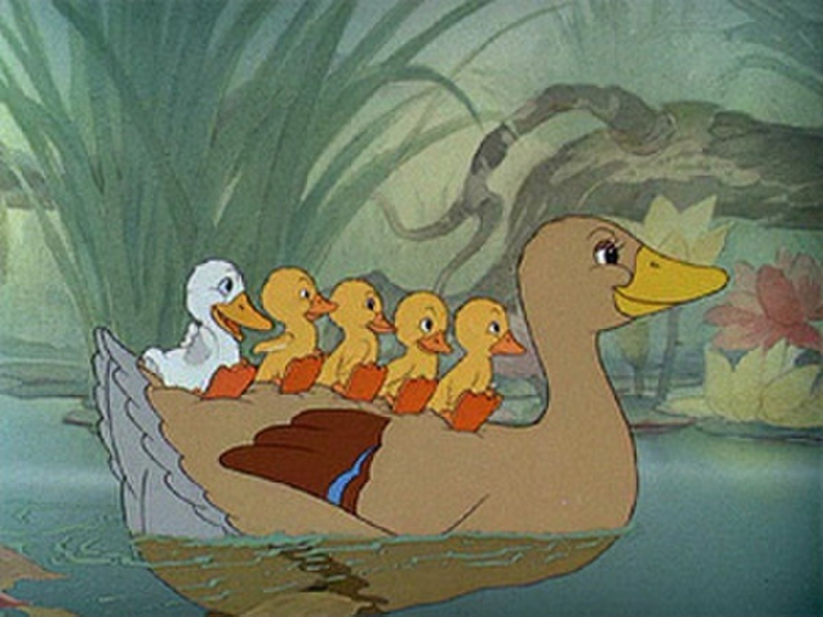 Птичий двор Гадкий утенок