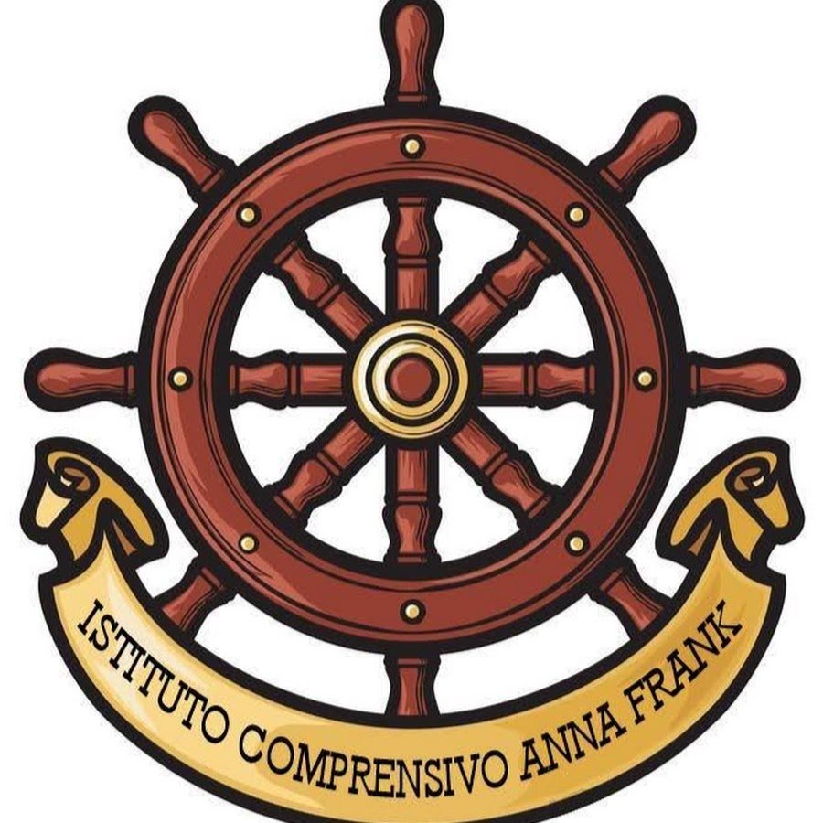 Штурвал корабля с якорем