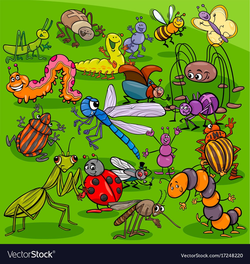 Божья коровка мультяшная