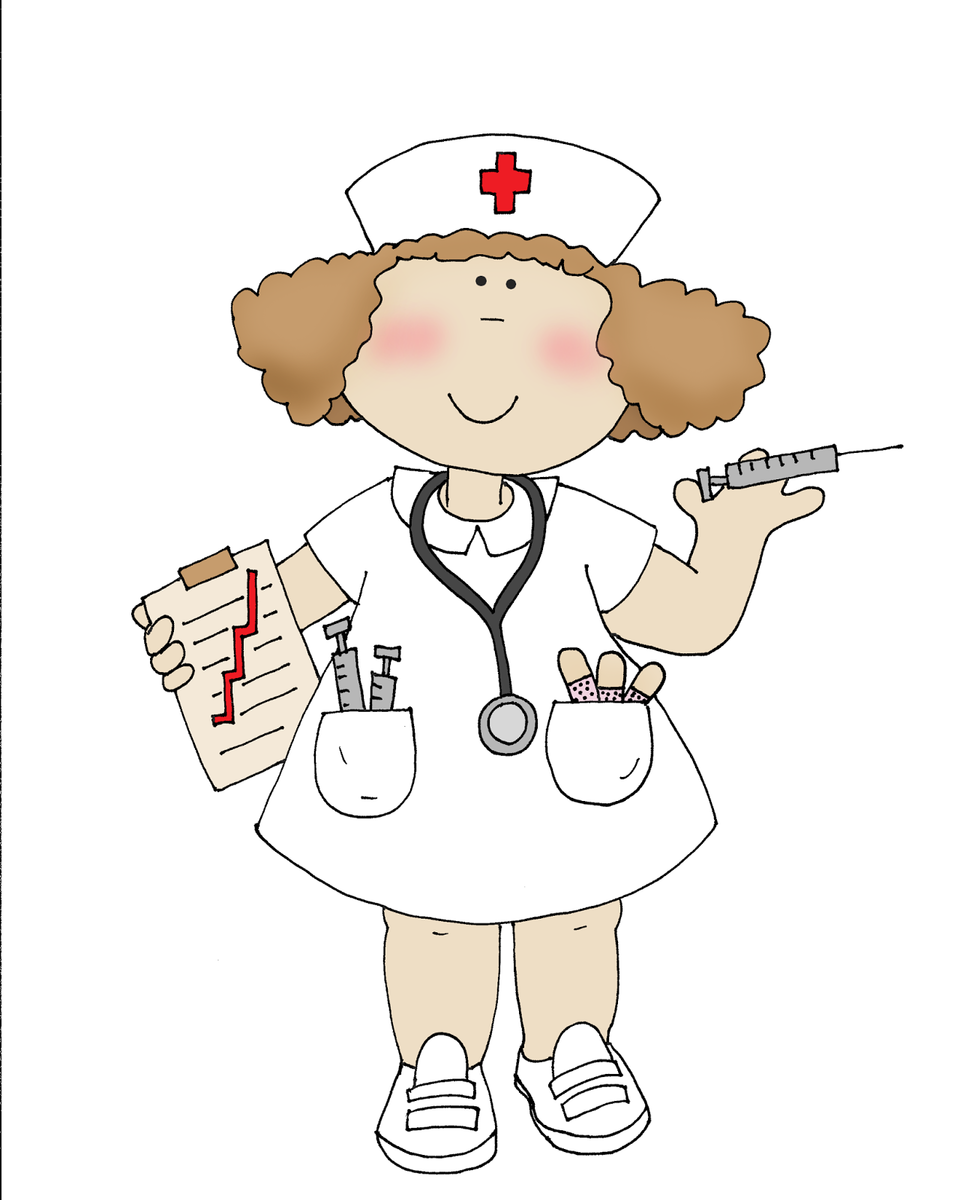 Врач рисунок