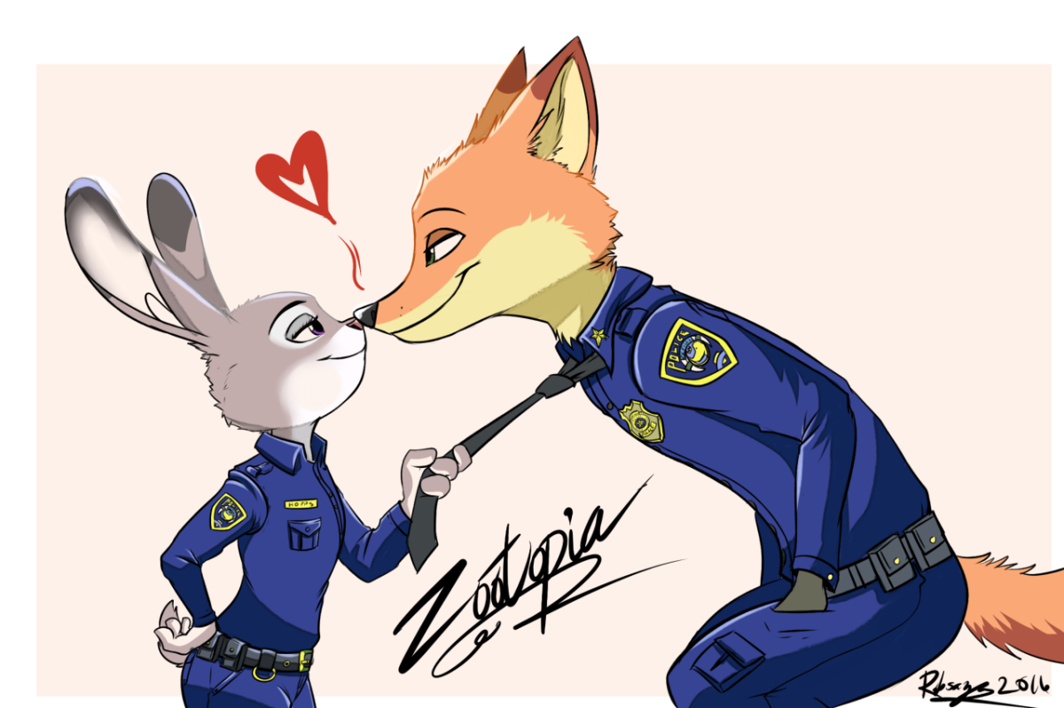 Джуди Хоппс в полицейской форме