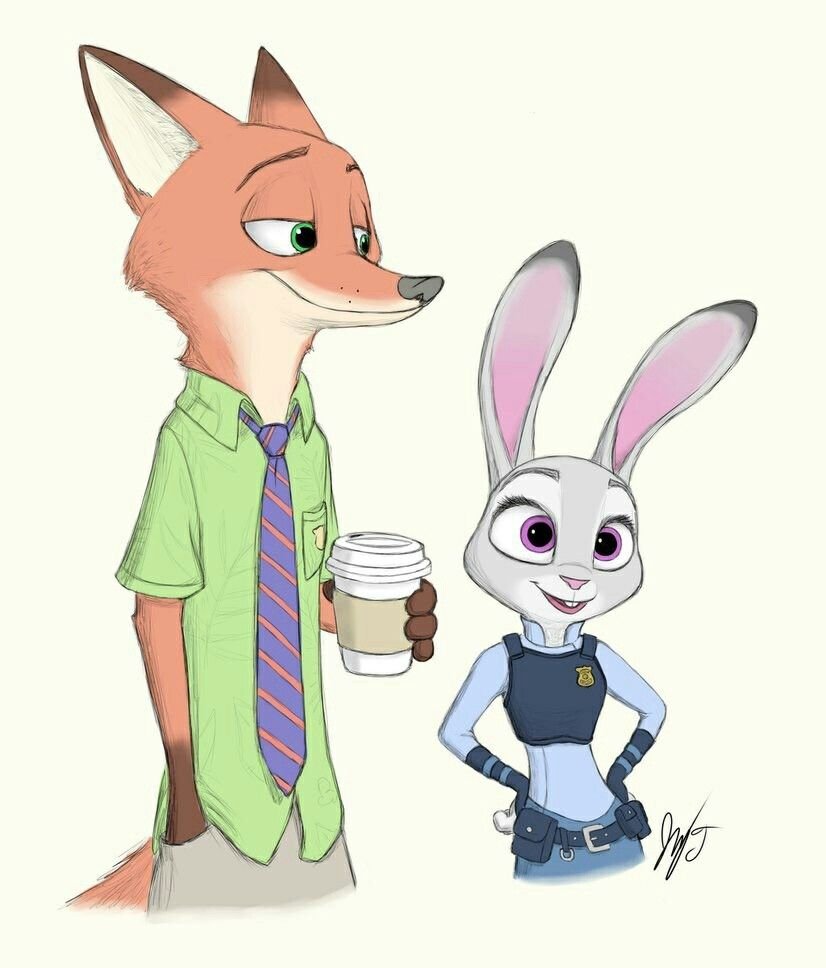 Заяц Джуди Хопс и Лис