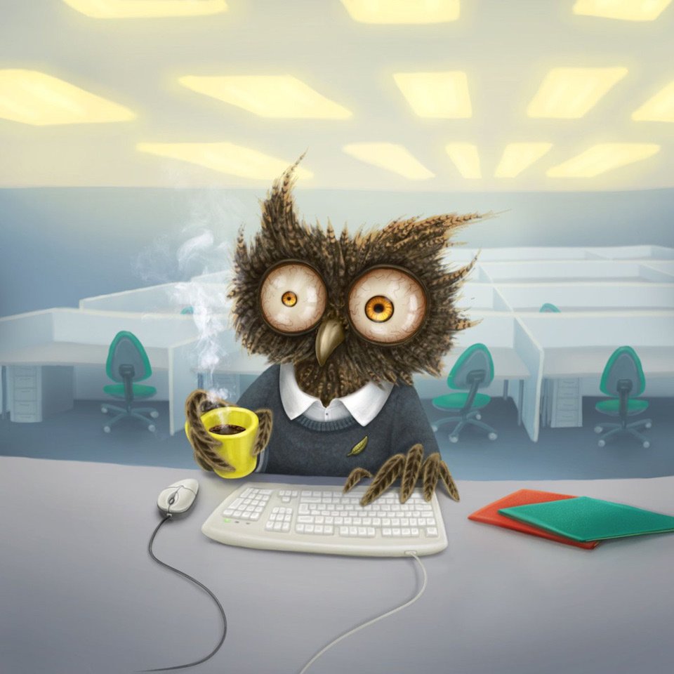 Усталая Сова