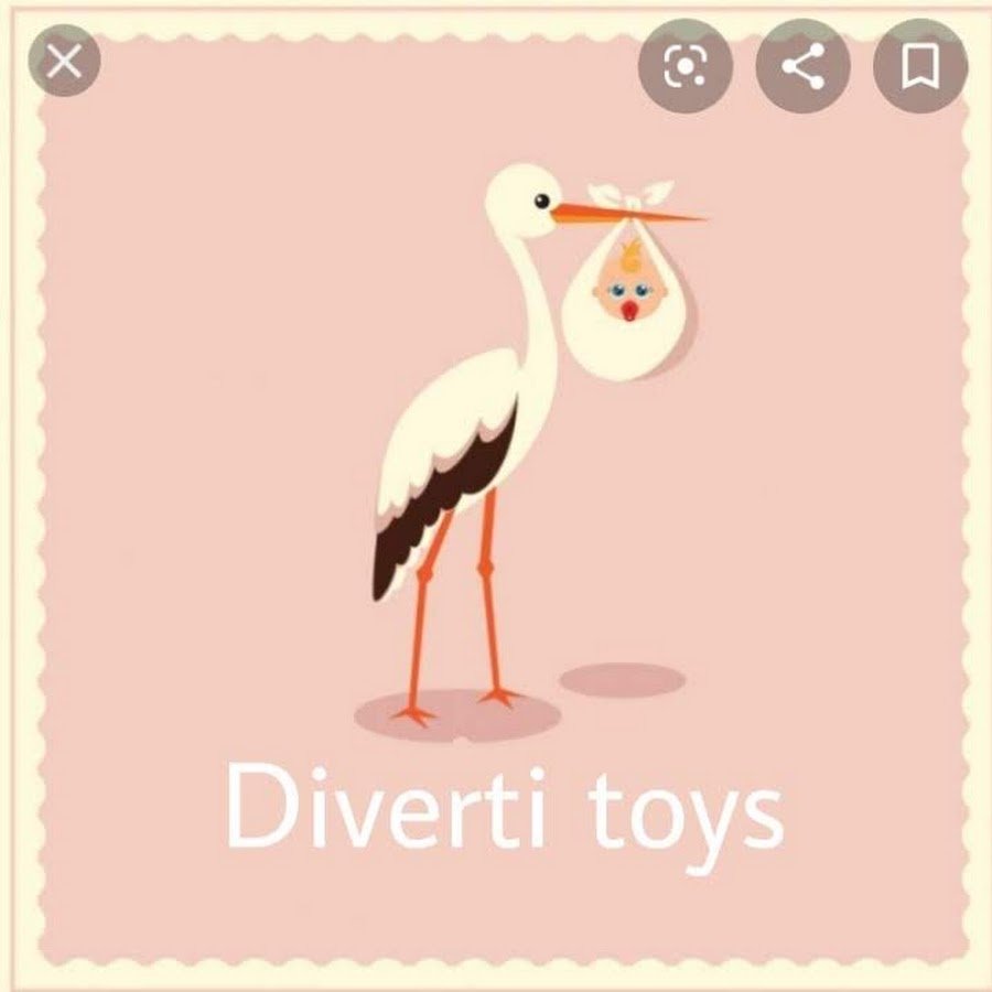 Аист несёт младенца мальчика