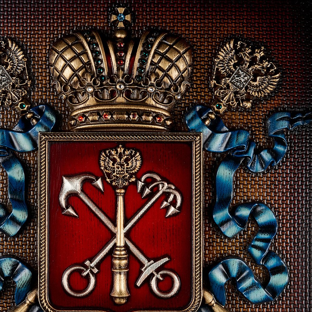 Герб Санкт-Петербурга фото