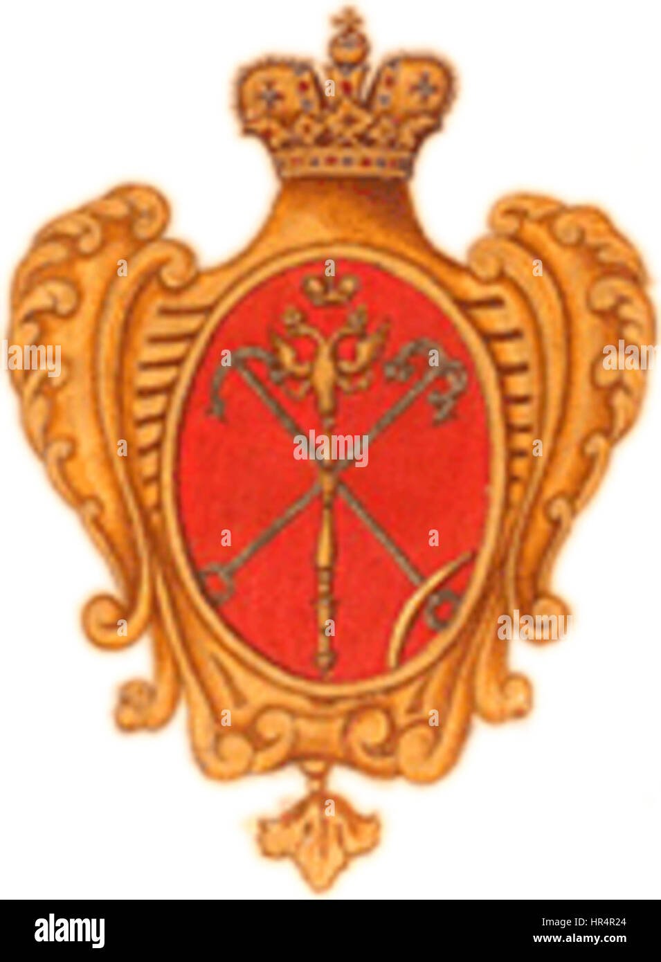 Флаг Санкт Петербурга в Российской империи