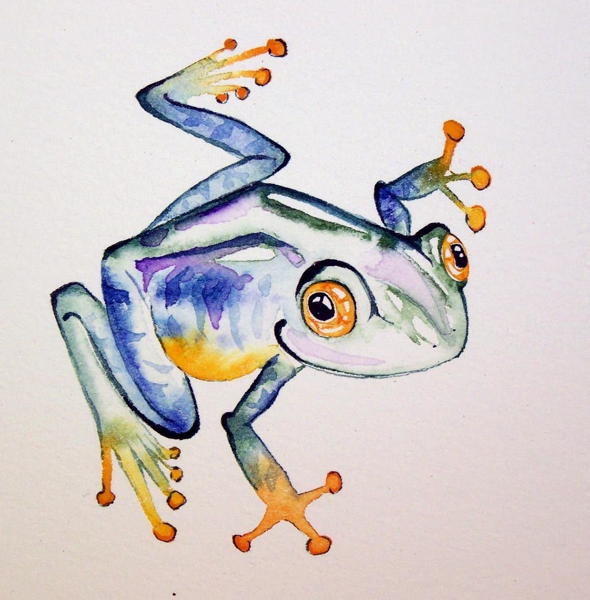 Милые рисуночки лягушек