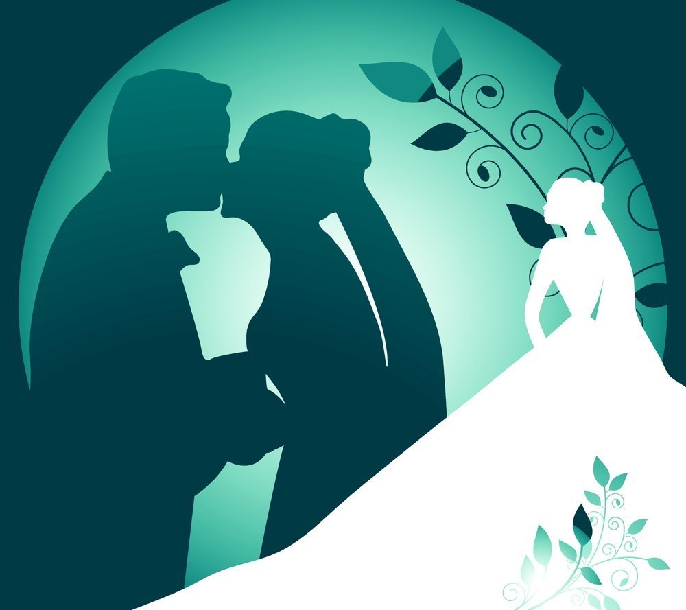 Иконки на тему свадьба