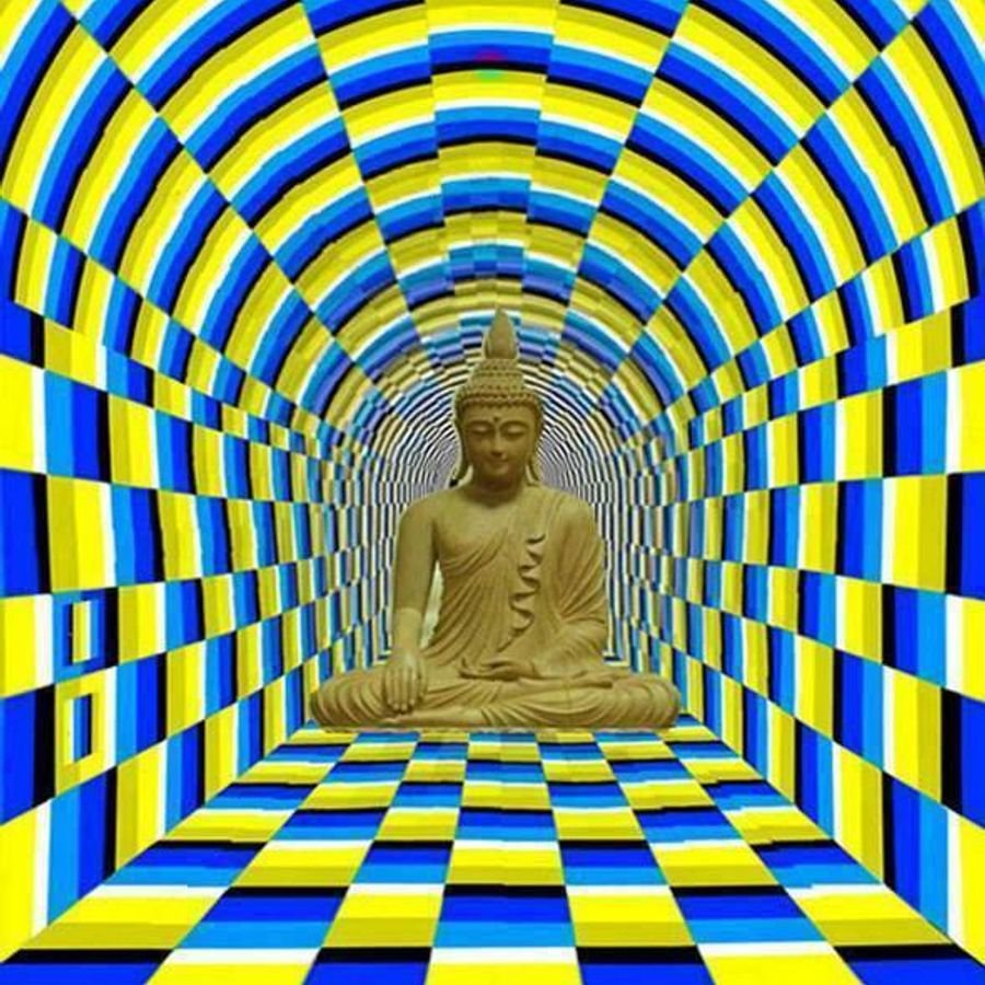 Гипноз картинки иллюзия чб