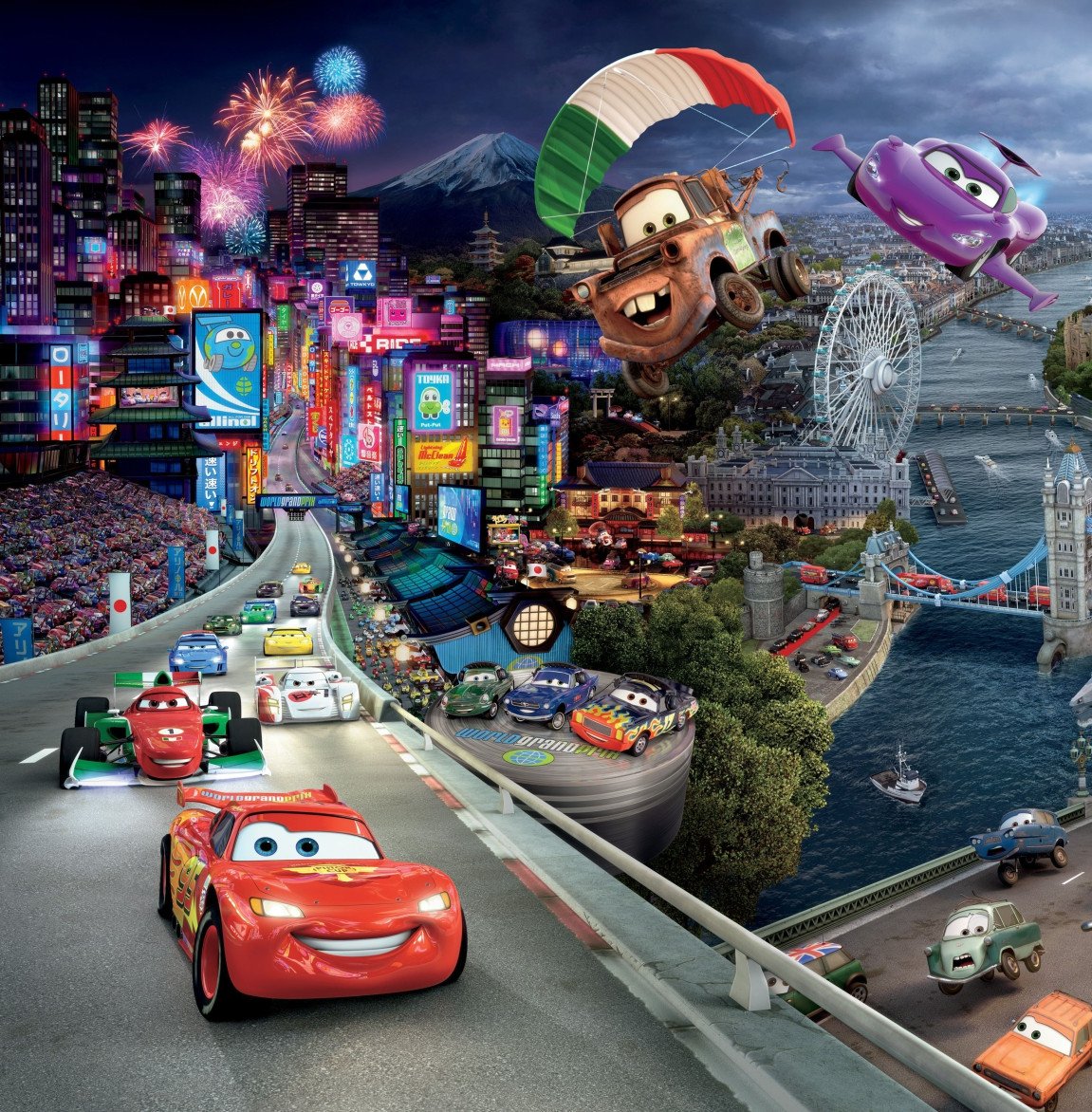 Молния Маккуин мультфильм