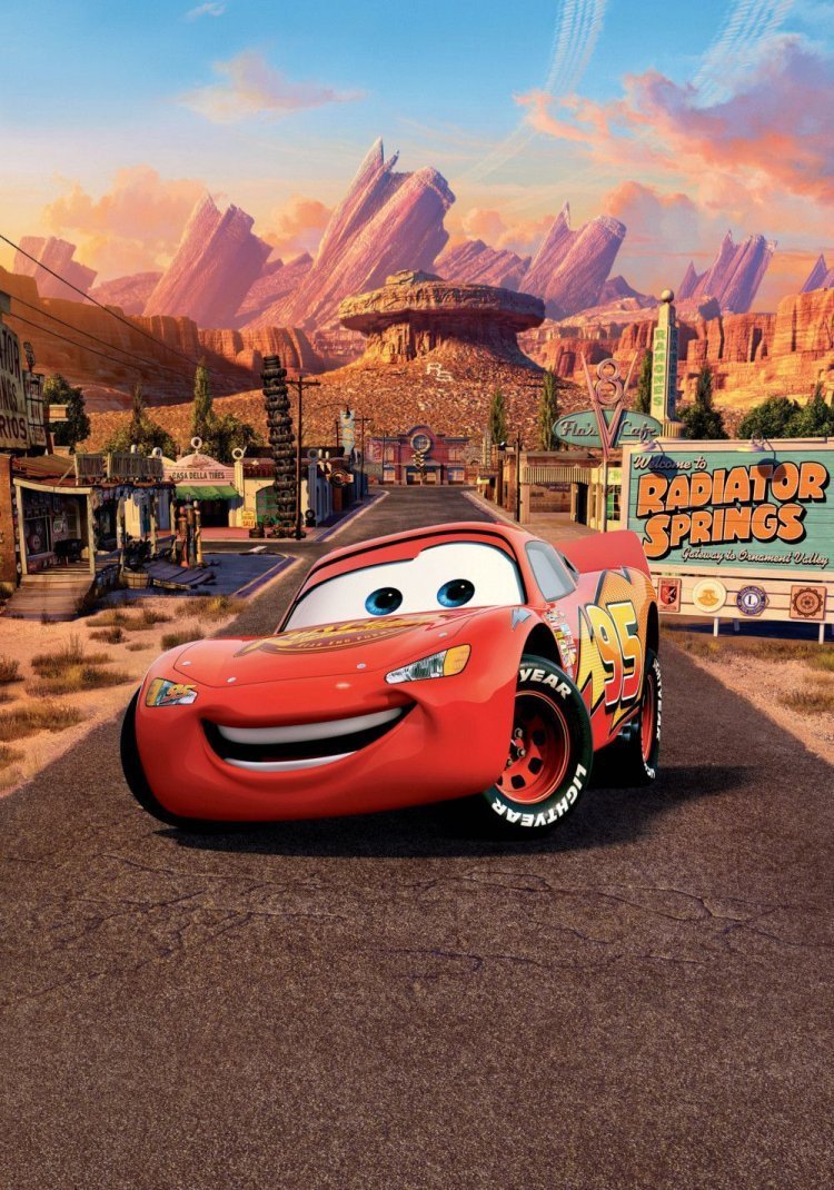 Тачки мультфильм 2006 молния Маккуин