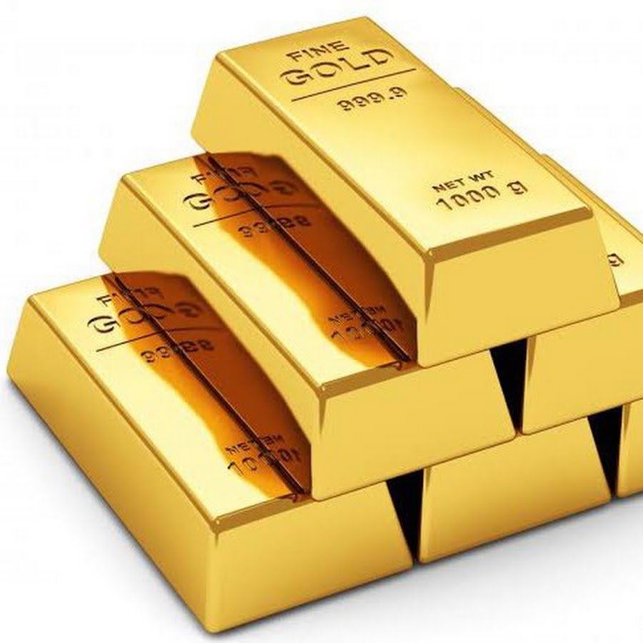 Слиток золотой