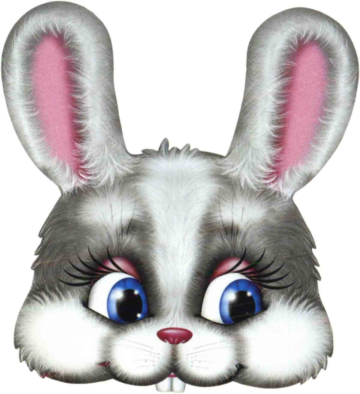 Маска сказки Теремок заяц