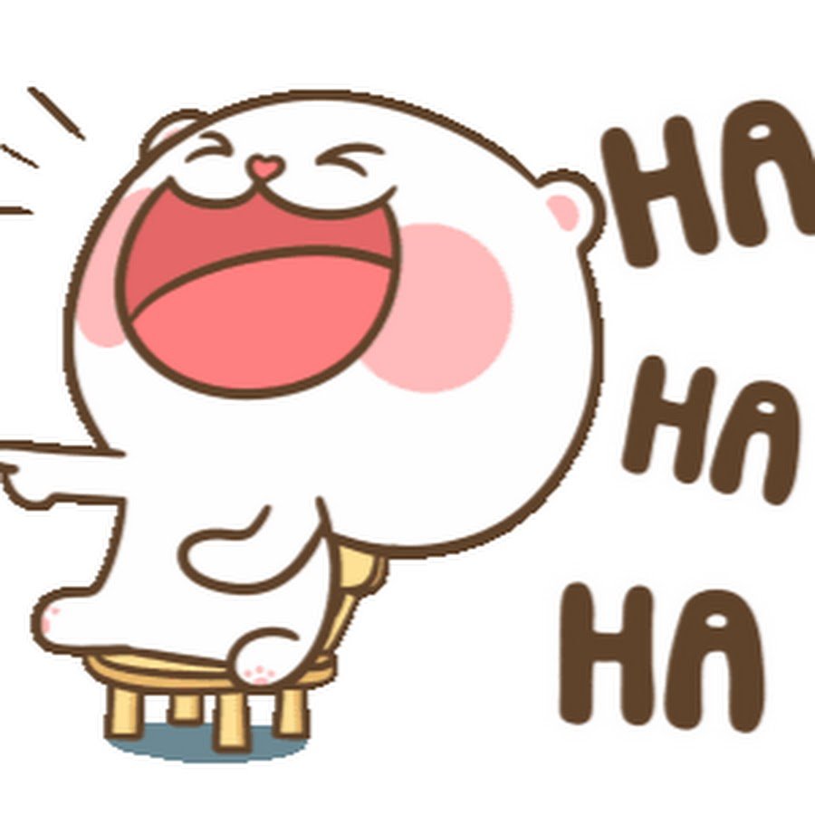 Смеющийся стикер