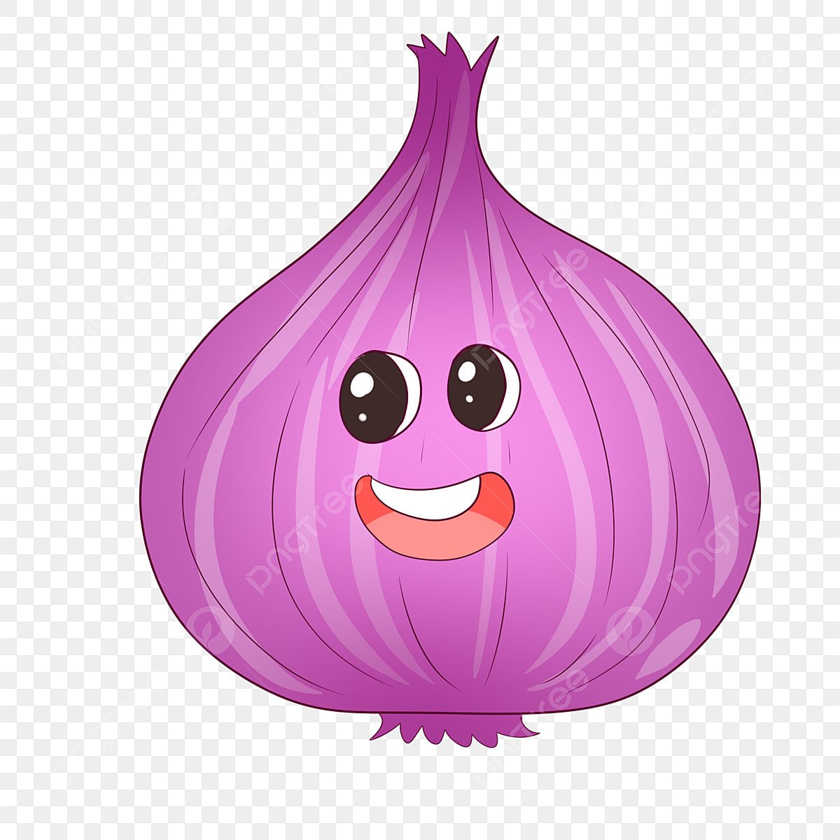 Веселые овощи лук