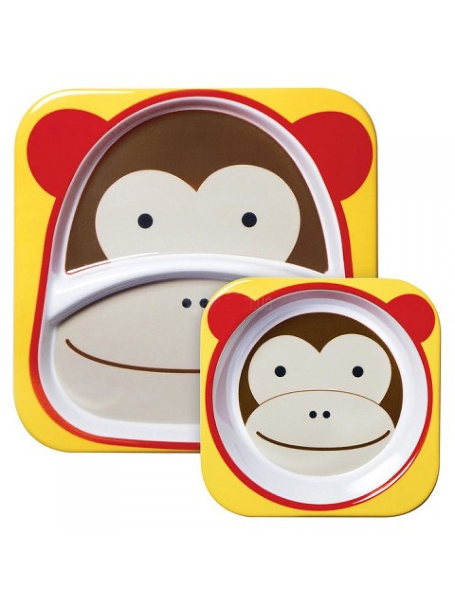 Игрушка обезьянка с тарелками