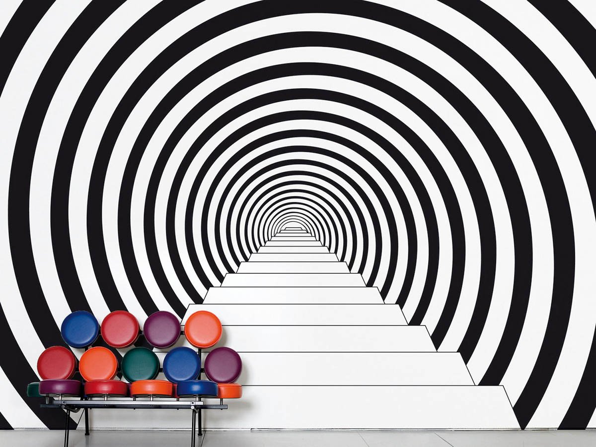 Оптические иллюзии в интерьере