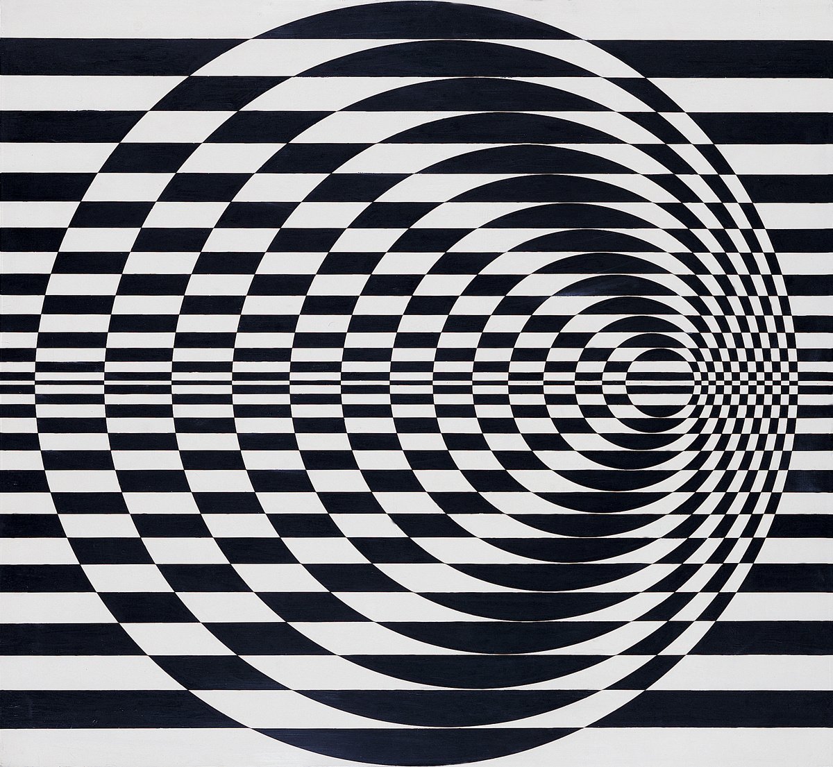 Иллюзия Райли (Bridget Riley)