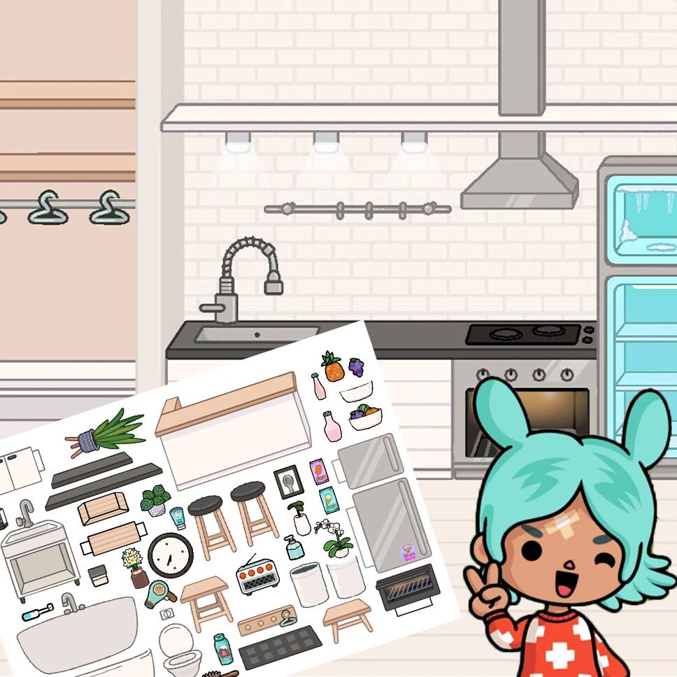 Toca boca Life комната