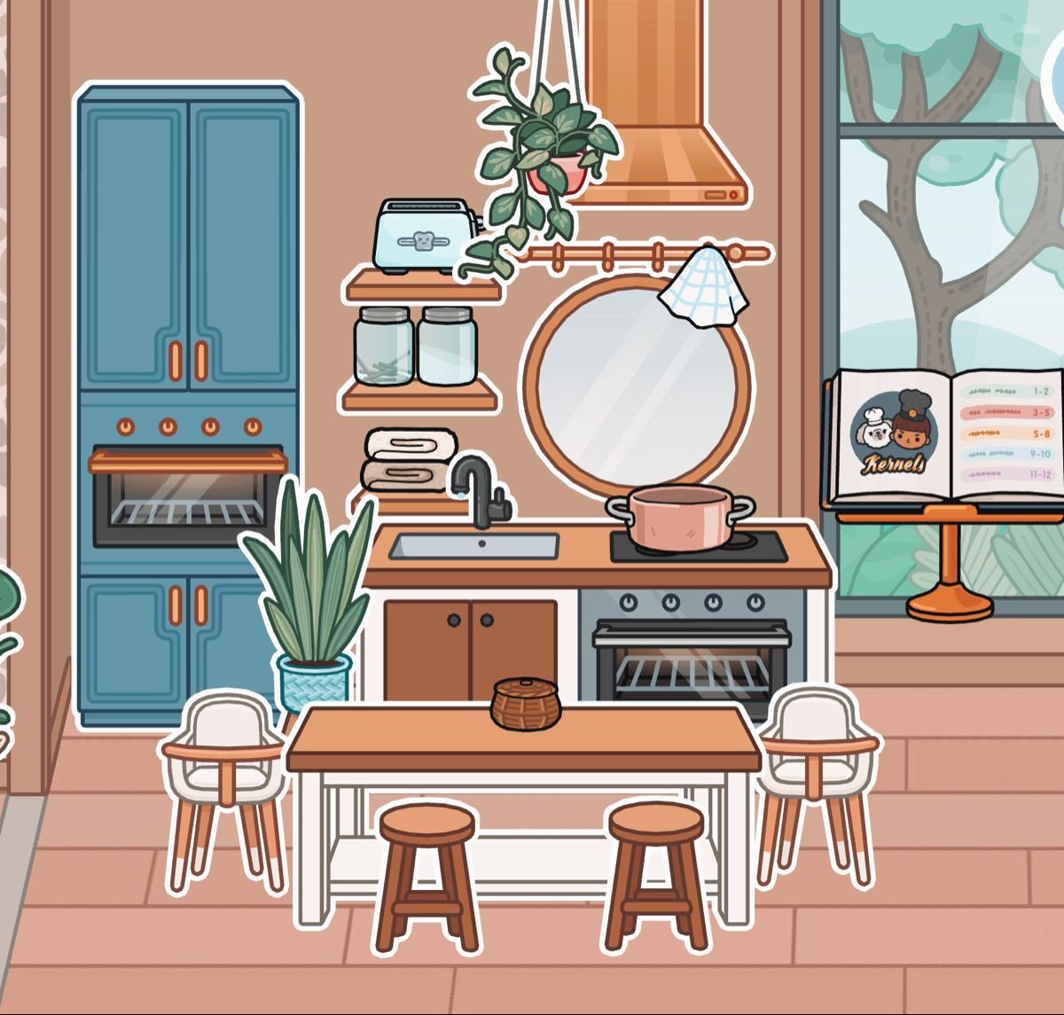 Тока бока декор для домика