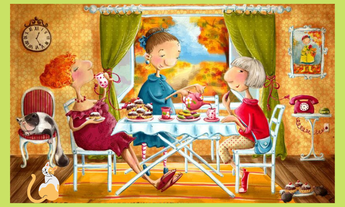 Марья Искусница вышивка подружки