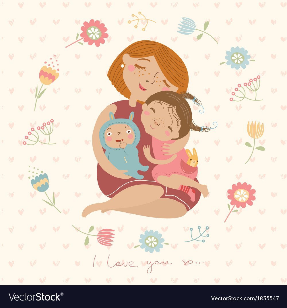 День матери иллюстрации