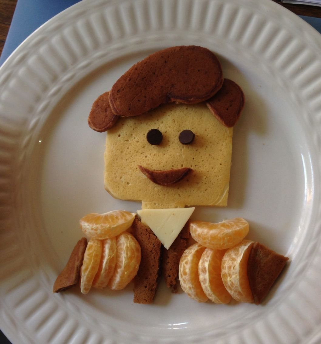 Прикольные блинчики для детей