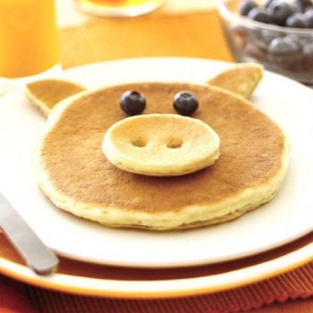 Украшение блинчиков для детей